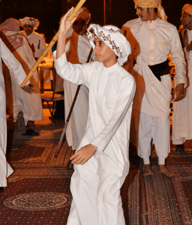 القائمة التمثيلية للتراث الثقافي غير المادي للبشرية في السعودية رقصة المزمار